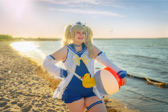 Summer Barbara cosplay (Rolecos)