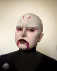 Asajj Ventress makeup Asajj Ventress makeup